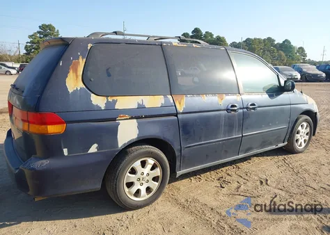 2003 Honda Odyssey Ex from USA, damaged, VIN 5FNRL18633B063693